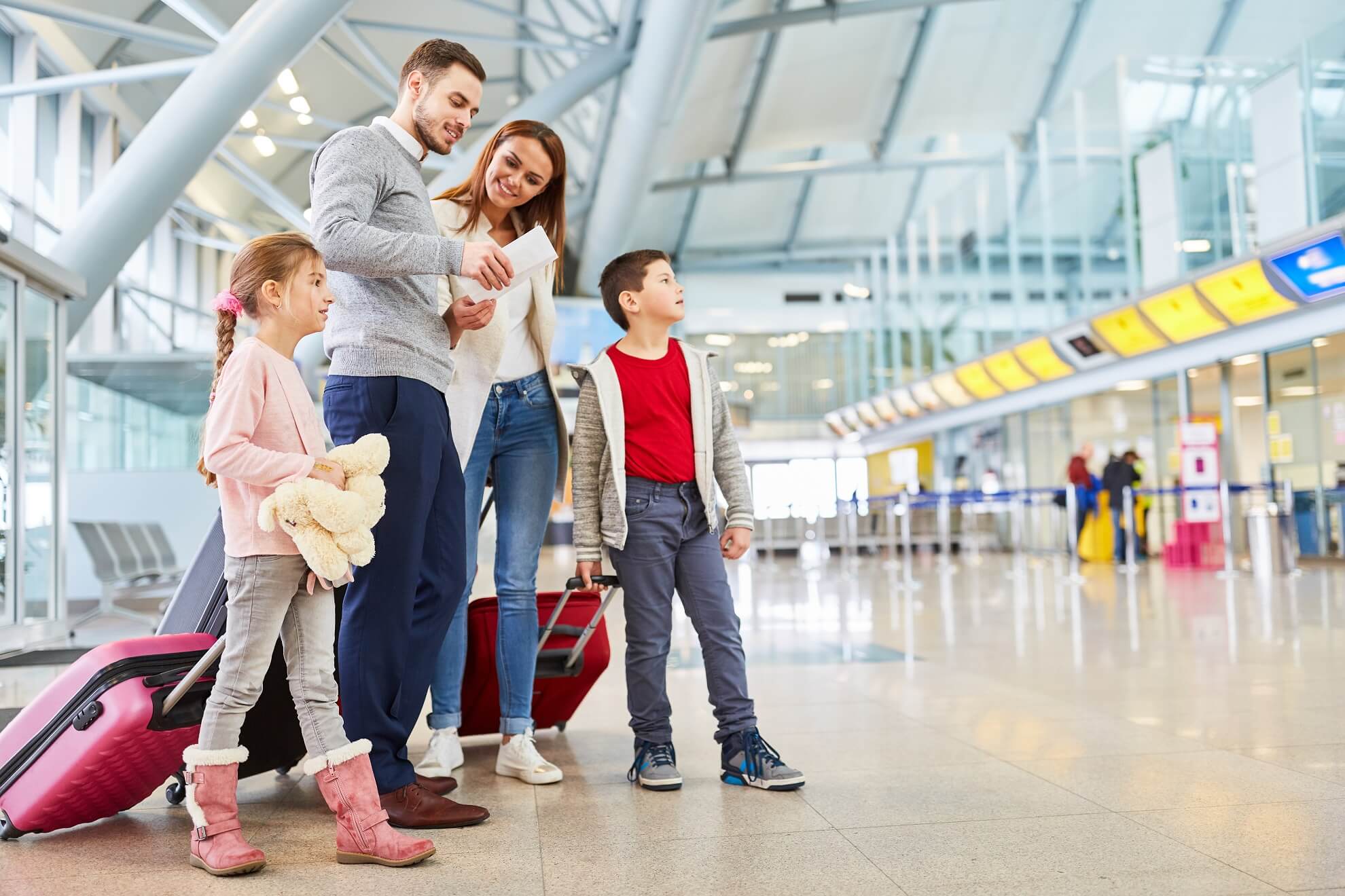Do airlines offer family discounts on flights from the UK?