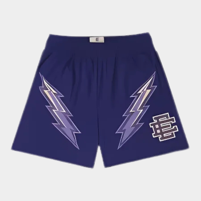Eric Emanuel shorts are premium, streetwear-inspired mesh shorts known for bold colors, athletic style, and comfort.