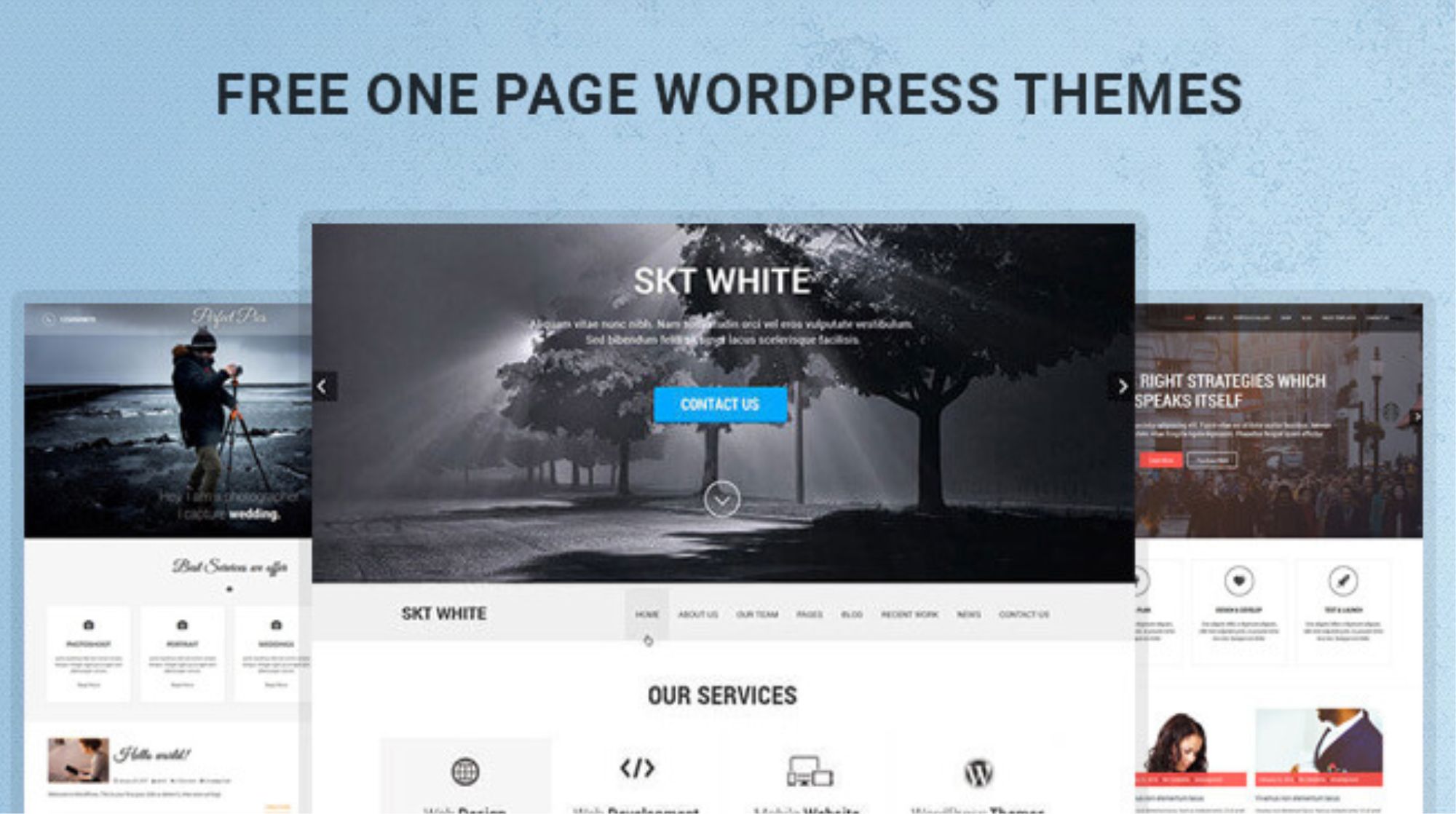 Best Free One Page WordPress Themes in 2025 for Speed and Simplicity