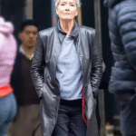 Down Cemetery Road 2025 Emma Thompson Black Coat